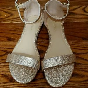 Glittered Gold Sandal